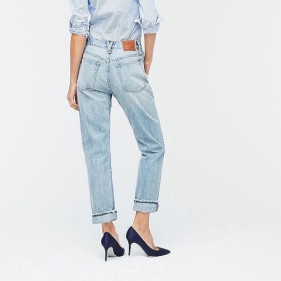 J. Crew Point Sur Denim Slouchy Boyfriend Jean - Picture 3 of 10